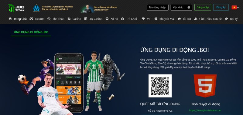 Trải nghiệm JBO trên đa nền tảng