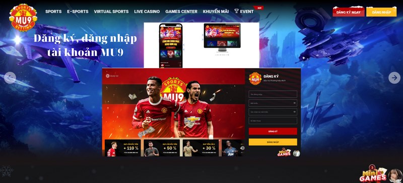 Tài khoản người chơi phải có đầy đủ thông tin