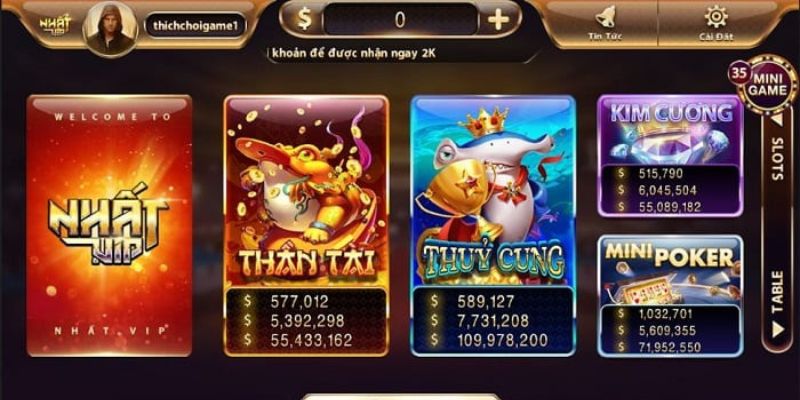 Kho sản phẩm nhiều siêu phẩm thu hút đông đảo cược thủ